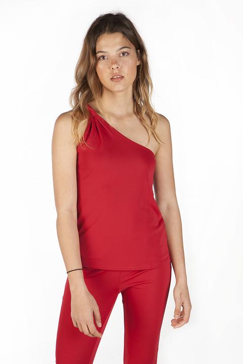 Top Diamante Rojo