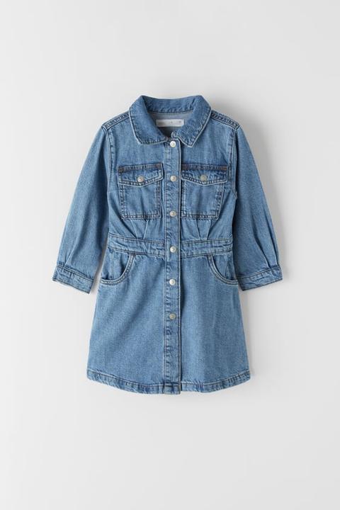 Vestido Denim Camisero