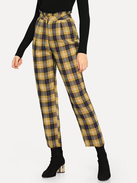 Pantalones De Cuadros