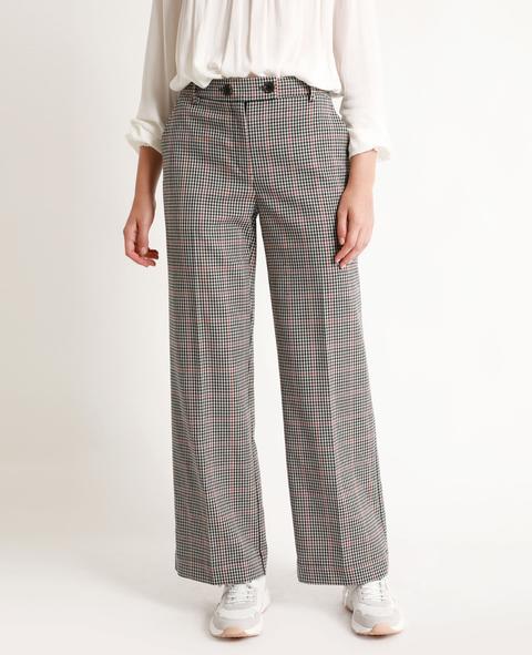 Pantalon À Jambes Larges Femme