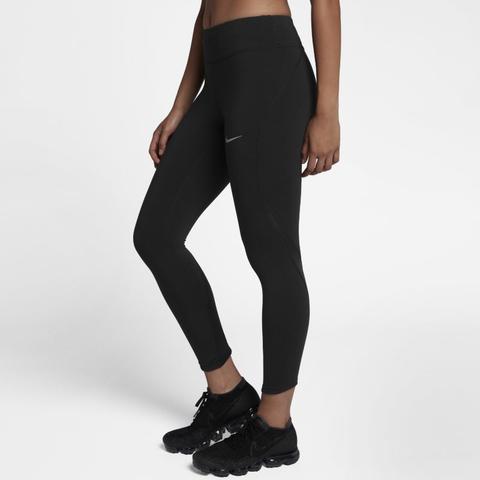 Leggings Da Running Ridotti A Vita Media Nike Epic Lux - Donna - Nero