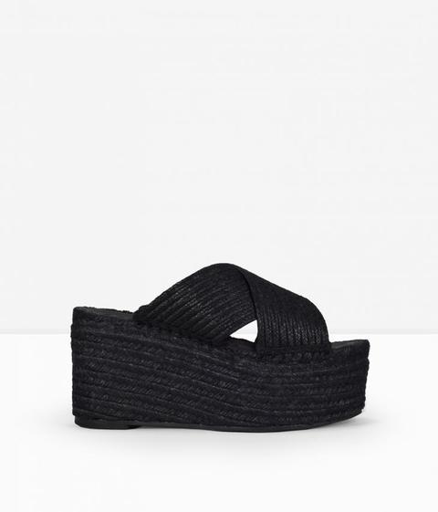 Sandalia Textil 14140 Ramona Negro