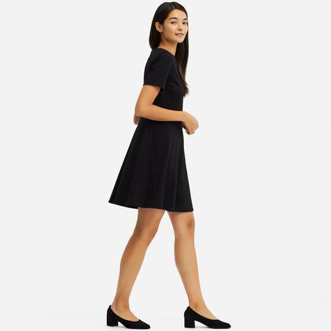robe col bateau femme