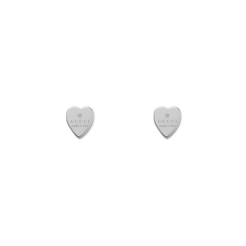 Heart Earrings With Gucci Trademark