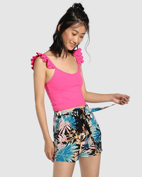Green Coast - Short Ancho De Mujer De Palmeras from El Corte Ingles on 21  Buttons