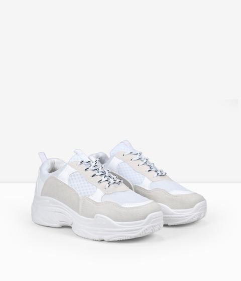 zapatillas blancas plataforma
