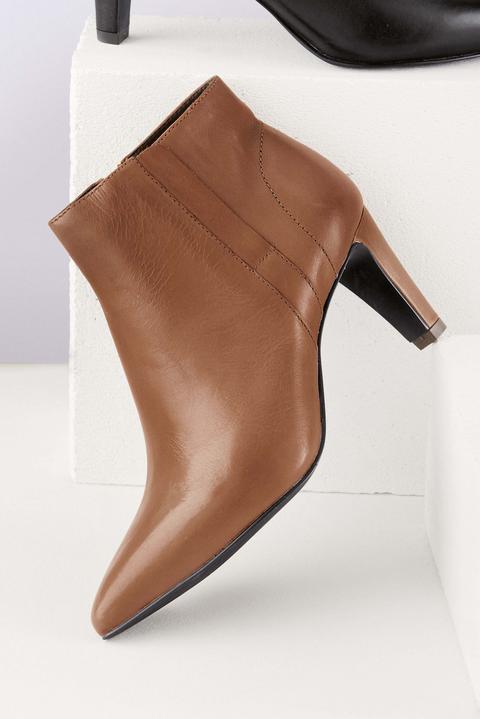 Tan Forever Comfort Formal Ankle Boots 