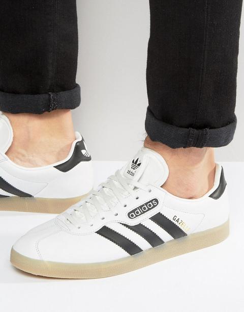 Adidas Originals - Gazelle Super Bb5243 - Scarpe Da Ginnastica Bianche ...