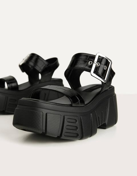 Sandalia Plataforma Deportiva
