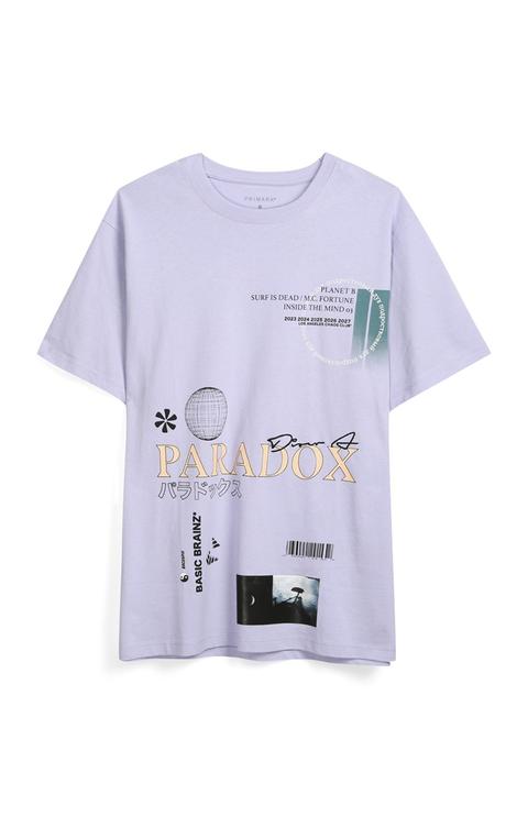 Purple Oversized T-shirt