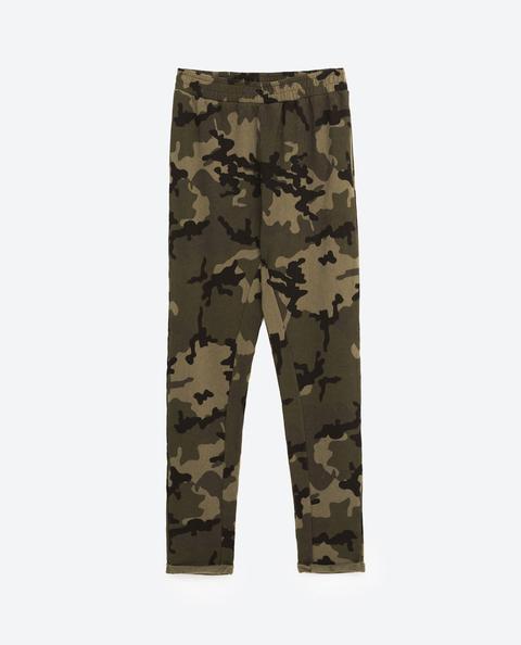 Pantalón Jogger Camuflaje