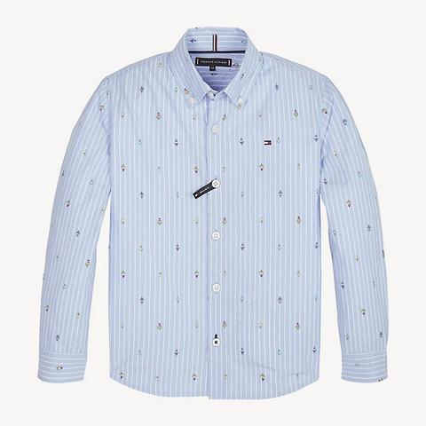 Hemd Mit Abstraktem Print From Tommy Hilfiger On 21 Buttons