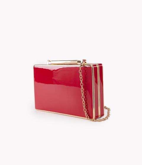 Clutch Charol Rojo