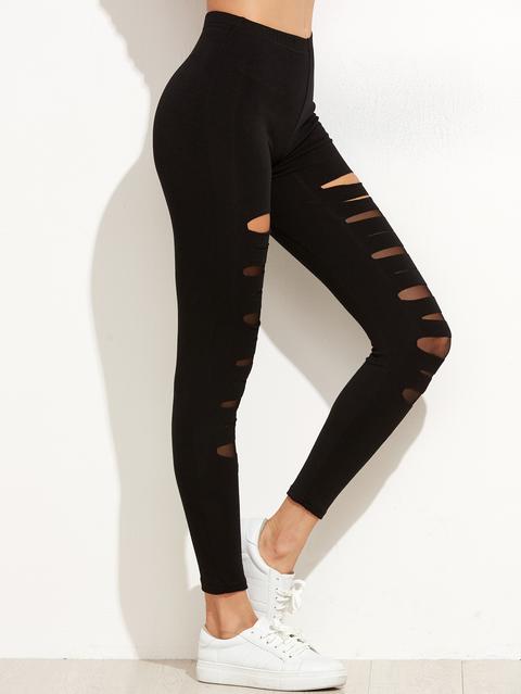 Leggings Con Dettagli Cut Out