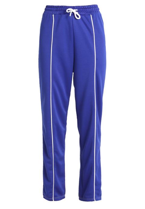 Topshop Seam Front Track Pant Pantaloni Sportivi Cobalt