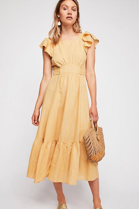 Takin’ A Chance Midi Dress