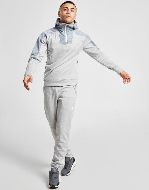 north face tracksuit mens grey