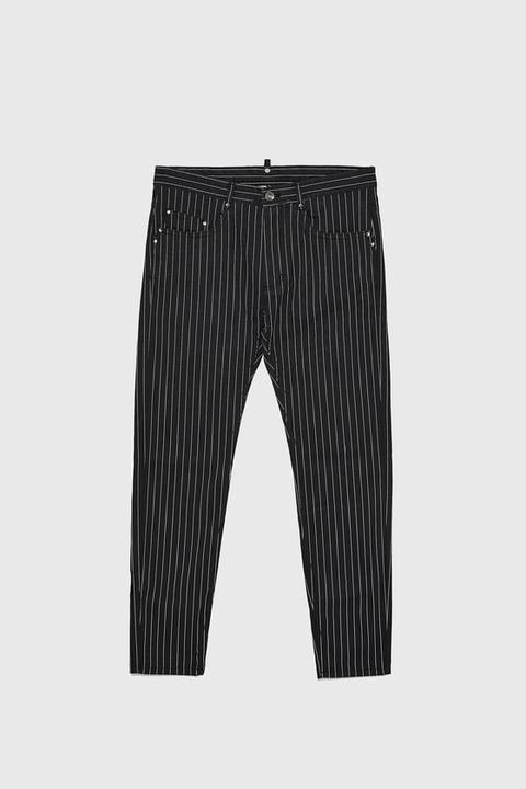 Nadelstreifenhose