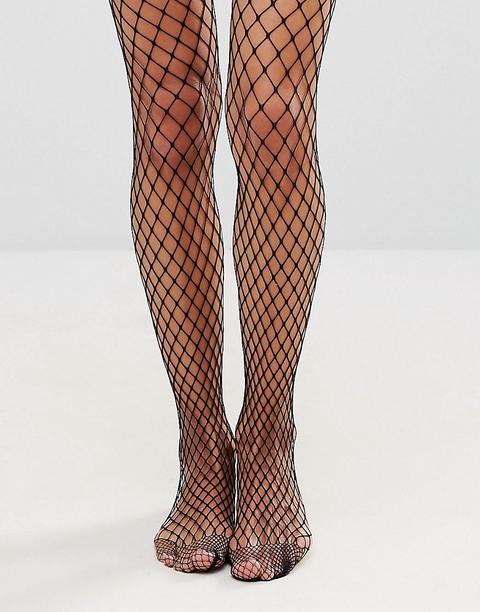 Gipsy Large Scale Fishnet Tights-black