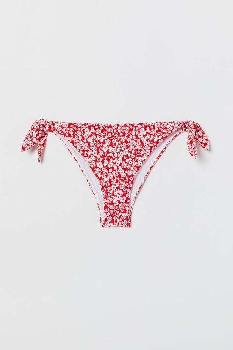 Braga De Bikini Cheeky - Rojo