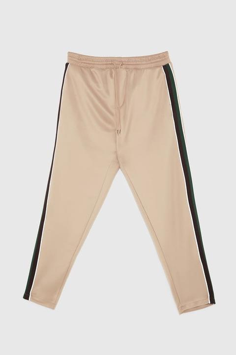 Jogging Trousers With Side Stripes