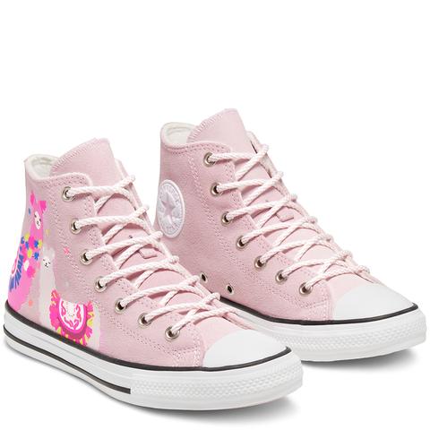 Converse Chuck Taylor All Star Llama High Top Pink de Converse en 21 Buttons