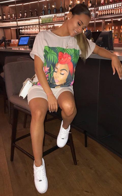 oversized graphic t shirt dress