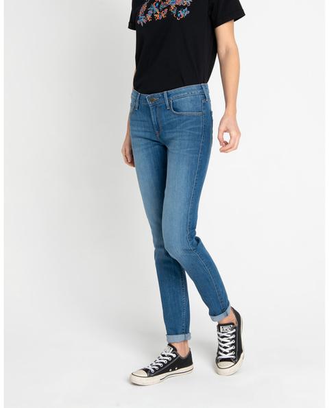 Lee - Vaquero De Mujer Scarlett Skinny En Azul from El Corte Ingles on 21  Buttons