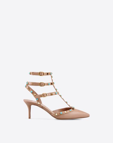 Ankle Strap Rockstud Rolling