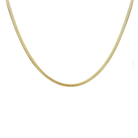 Simplicity Adelie Necklace 18k Gold Plaqué