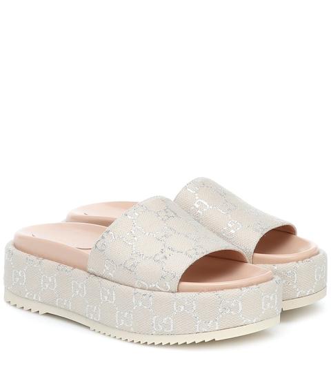 Gg Jacquard Platform Slides