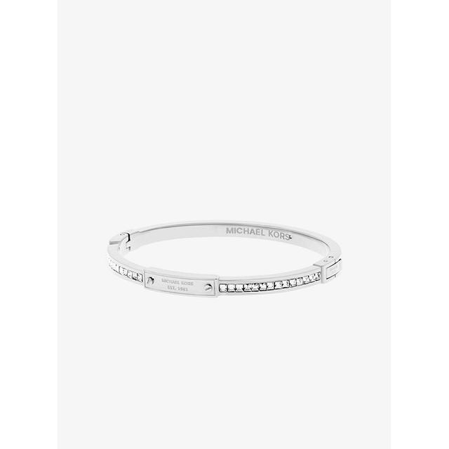 silver michael kors bangle