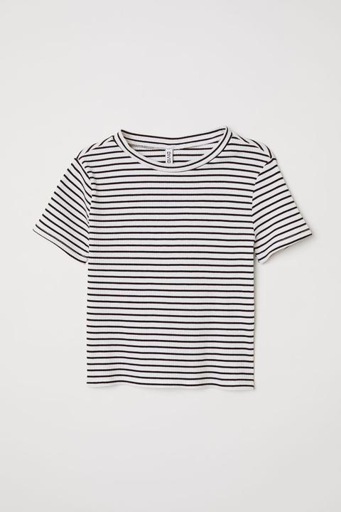 Camiseta De Canalé - Blanco