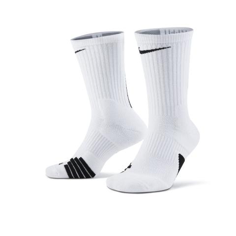 Chaussettes De Basketball Nike Elite Crew - Blanc