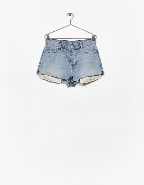 Shorts Denim Vintage Tasche