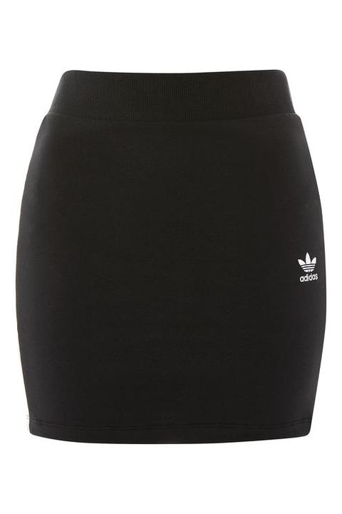 Three-stripe Mini Skirt By Adidas Originals