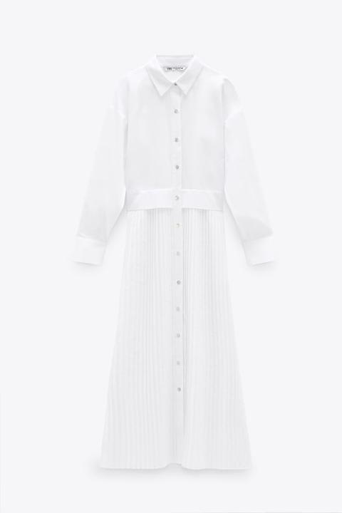 Vestido Camisero Popelín
