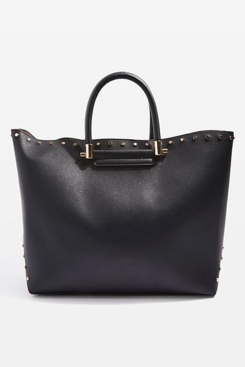 Simona Studded Shopper Bag