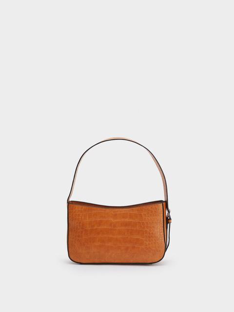Bolso De Hombro Con Grabado Animal