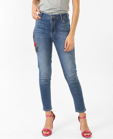 Jeans Skinny Ricamati