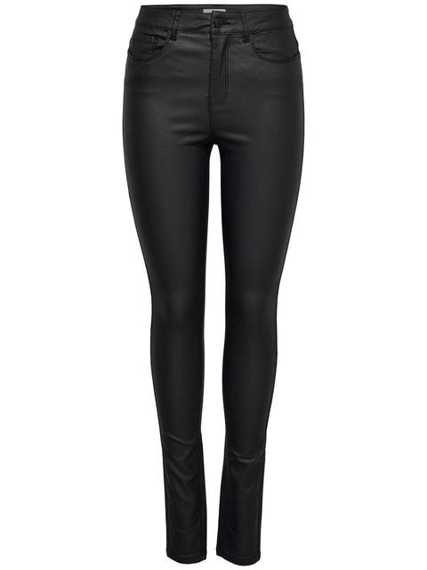 Only Onlanne Mid Coated Skinny Fit Jeans Damen Schwarz From Only On 21 Buttons