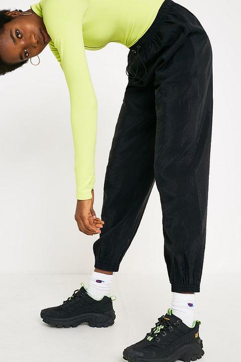 black tech joggers