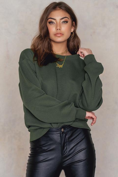 Crewneck Sweater Green