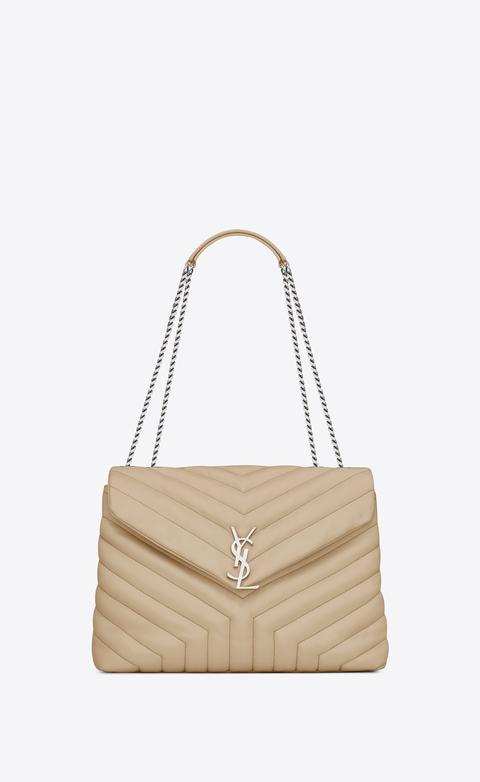 Loulou Medium Bag In “y”-quilted Leather