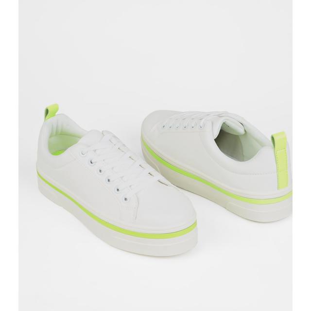 neon shoes new look