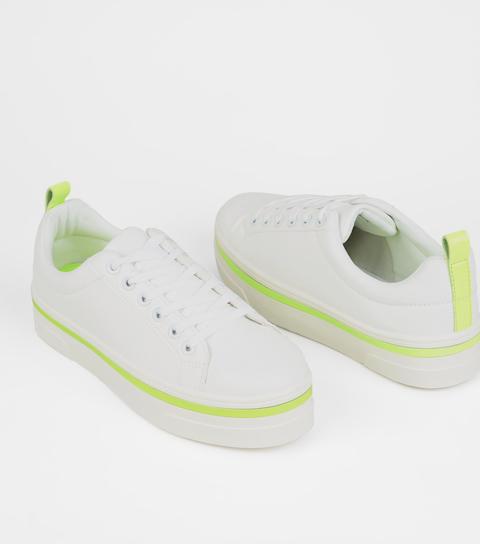 neon shoes new look