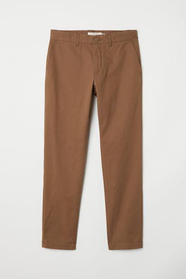 H & M - Chinos In Cotone Slim Fit - Beige