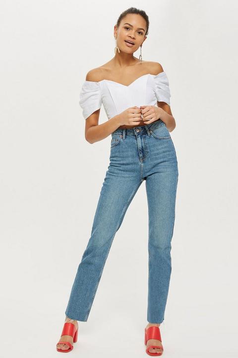 Authentic Straight Leg Jeans