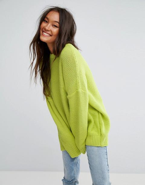 Asos - Maglione Pesante Oversize - Verde