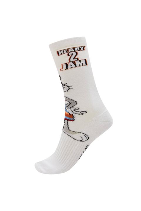 Calcetines Deportivos Space Jam Blancos